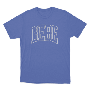 BEBE Unisex T Shirt Blue