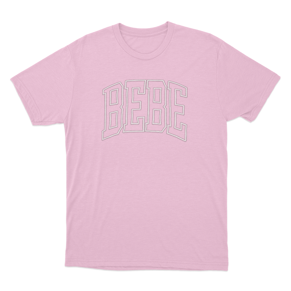 BEBE Unisex T Shirt Pink BEBE Unisex T Shirt Pink