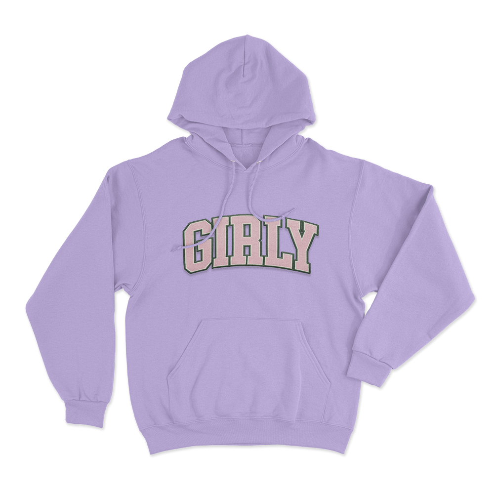 Girly Unisex Hoodie Purple Girly Unisex Hoodie Purple