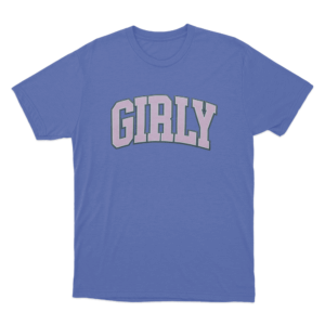 Girly Unisex T Shirt Blue
