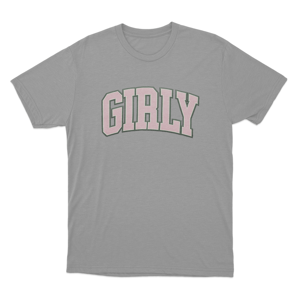 Girly Unisex T Shirt Grey Girly Unisex T Shirt Grey