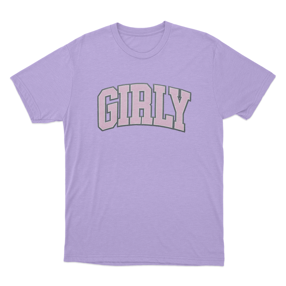 Girly Unisex T Shirt Purple Girly Unisex T Shirt Purple