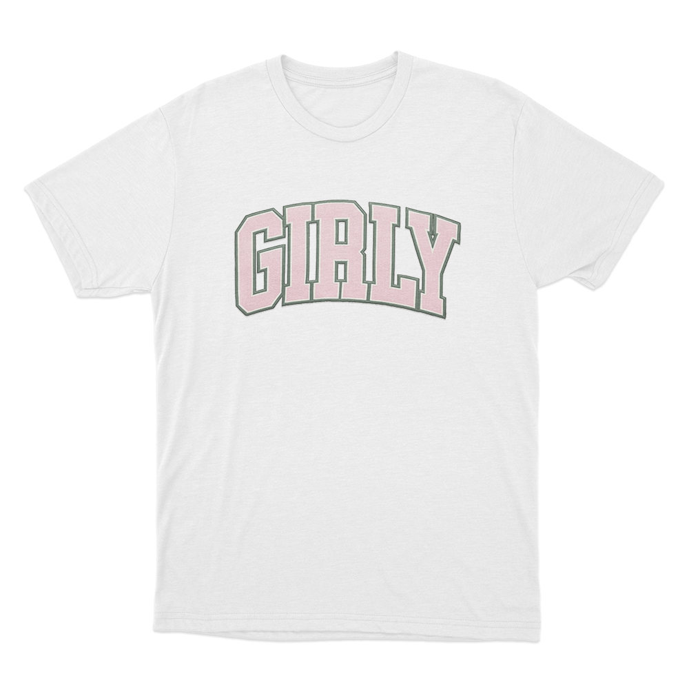 Girly Unisex T Shirt White Girly Unisex T Shirt White
