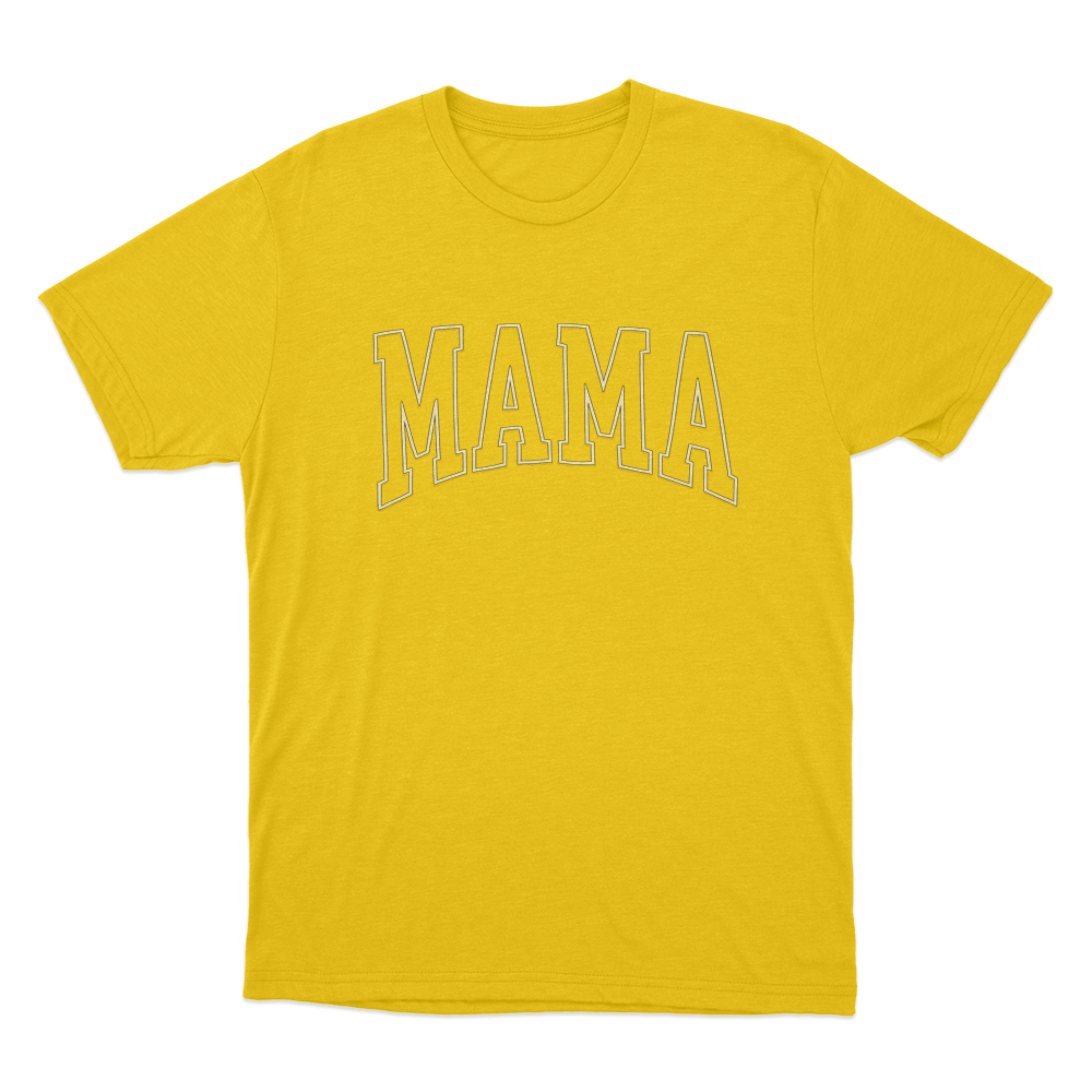 MAMA Unisex T Shirt Yellow MAMA Unisex T Shirt Yellow
