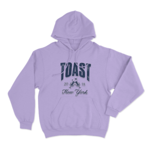 TOAST New York 2018 Unisex Hoodie Purple