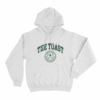 Toasty Emblem Unisex Hoodie White