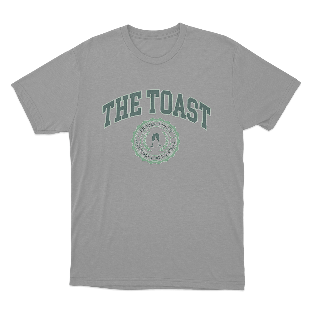 Toasty Emblem Unisex T Shirt Grey Toasty Emblem Unisex T Shirt Grey