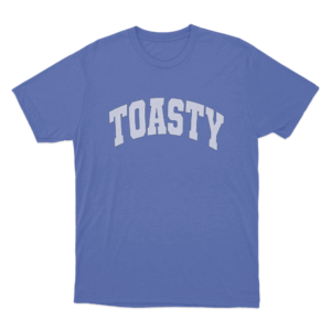 Toasty U Unisex T Shirt Blue