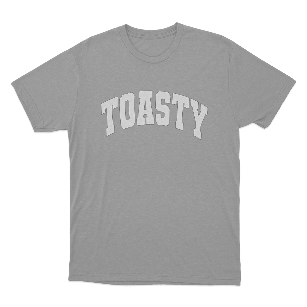 Toasty U Unisex T Shirt Grey Toasty U Unisex T Shirt Grey