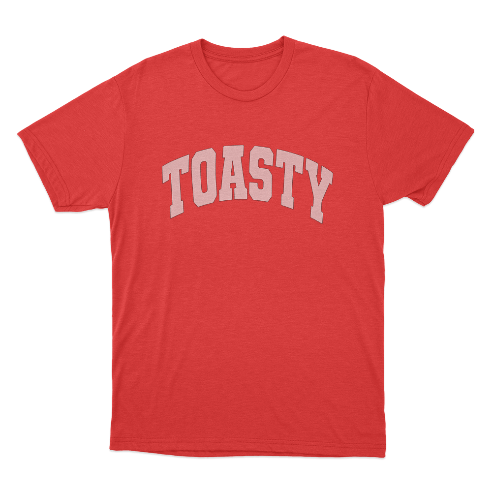 Toasty U Unisex T Shirt Red Toasty U Unisex T Shirt Red