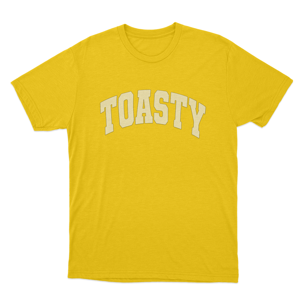 Toasty U Unisex T Shirt Yellow Toasty U Unisex T Shirt Yellow