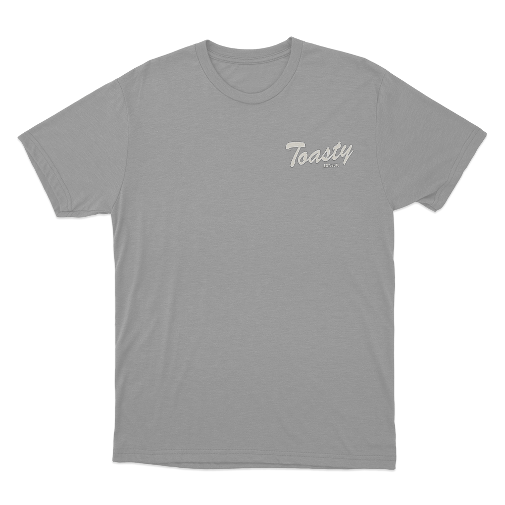 Toasty Unisex T Shirt Grey Toasty Unisex T Shirt Grey