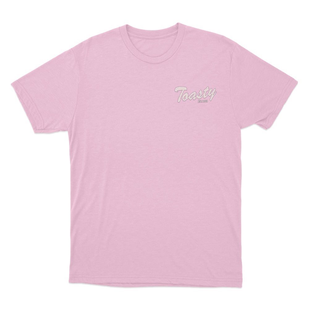 Toasty Unisex T Shirt Pink Toasty Unisex T Shirt Pink