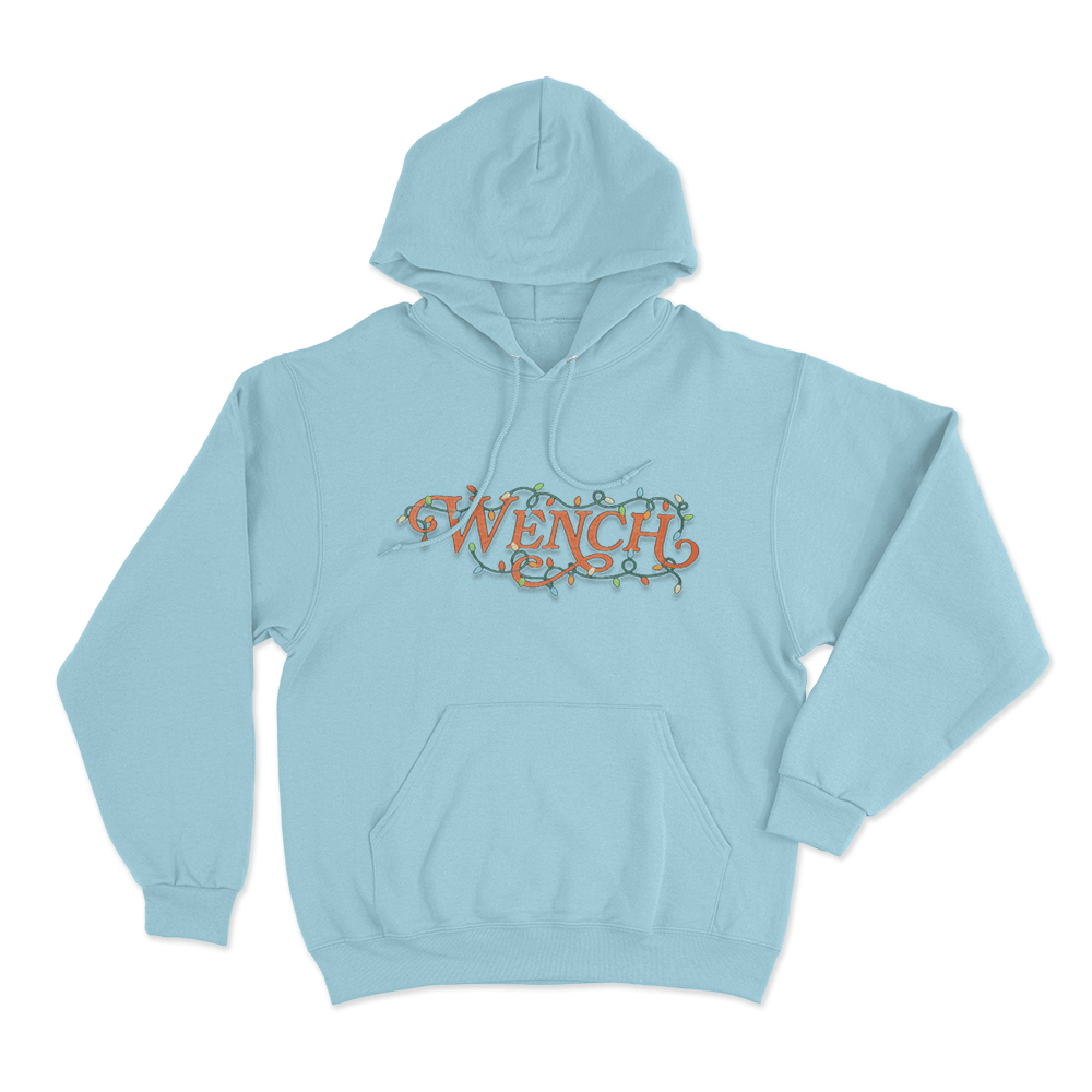 Wench Unisex Hoodie Sky Blue Wench Unisex Hoodie Sky Blue