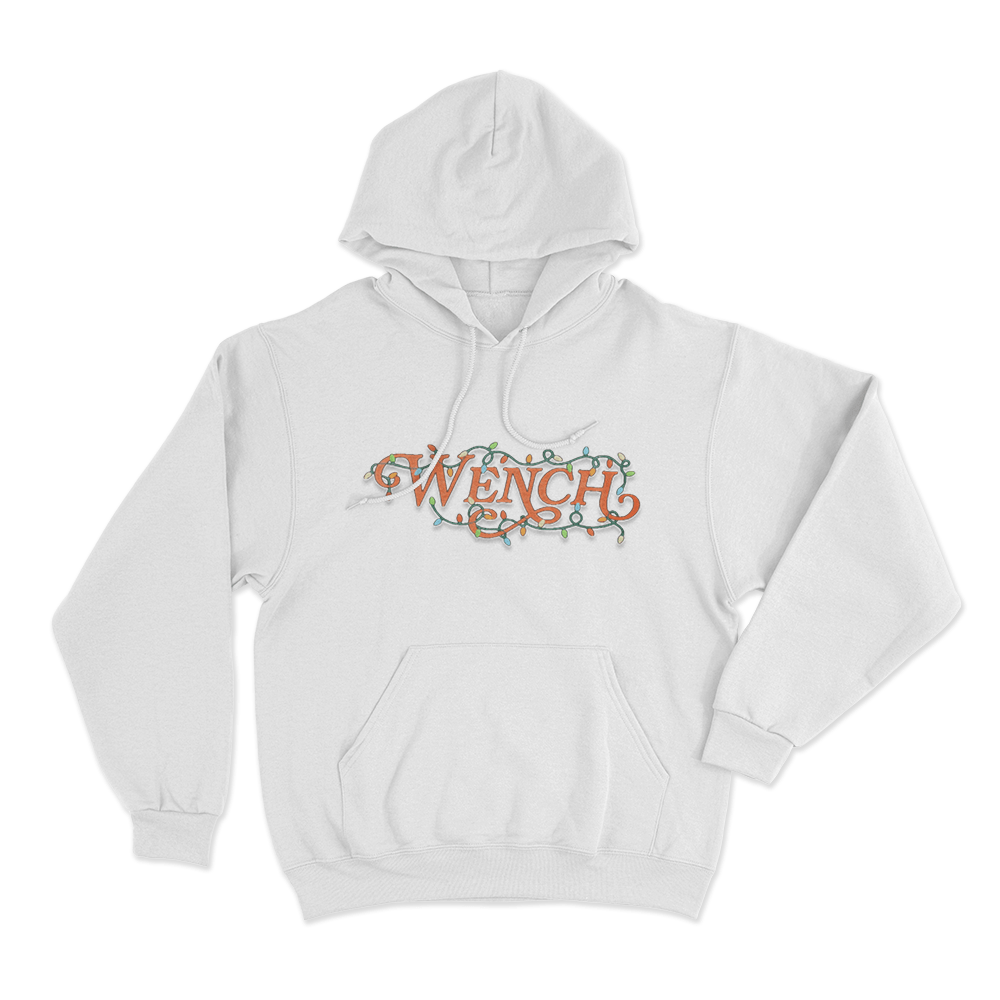 Wench Unisex Hoodie White Wench Unisex Hoodie White