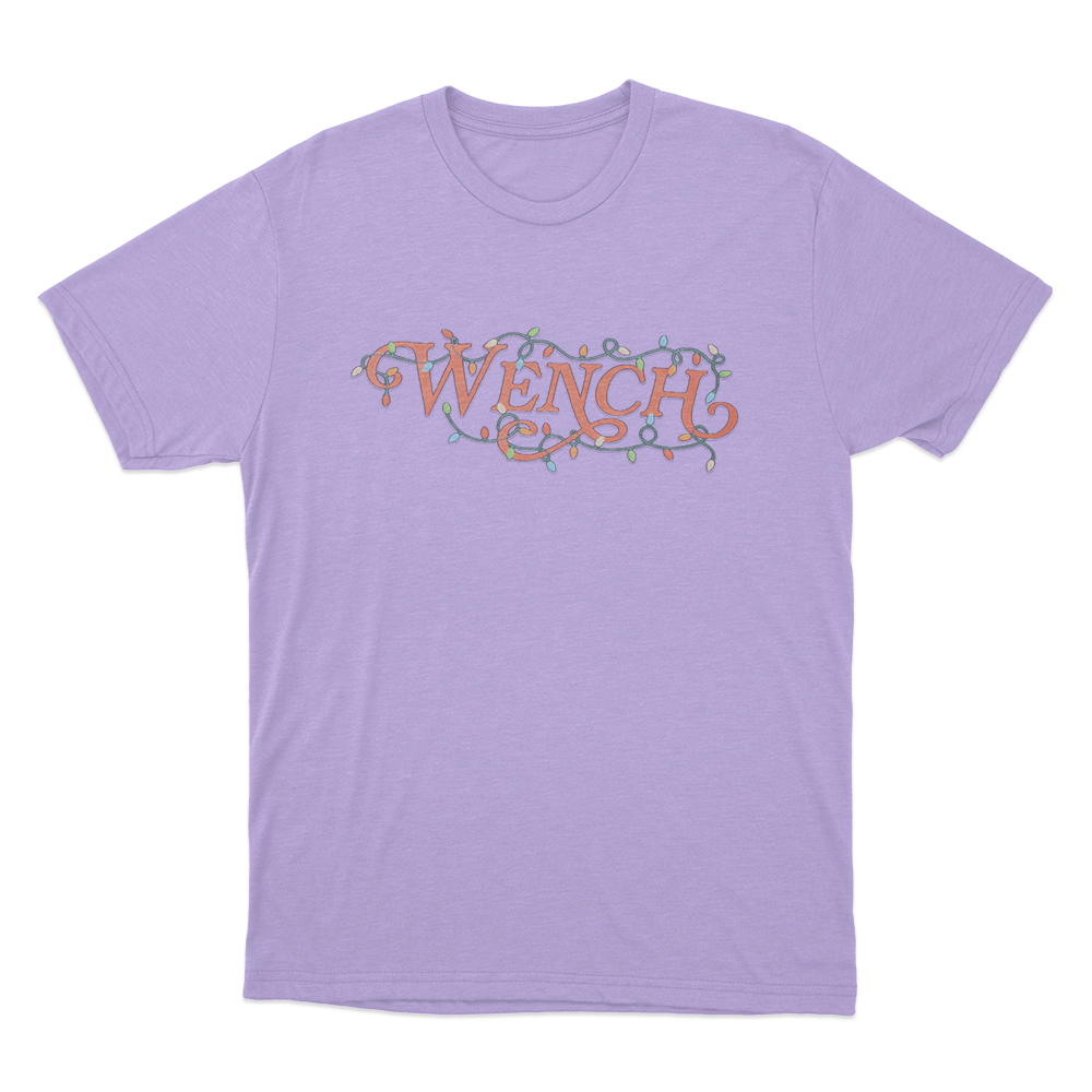 Wench Unisex T Shirt Purple Wench Unisex T Shirt Purple